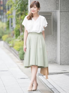 kawanoさん（レディース・164cm）の春コーディネート