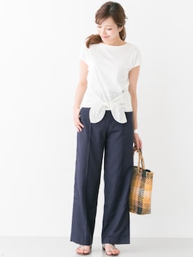 kawanoさん（レディース・164cm）の夏コーディネート