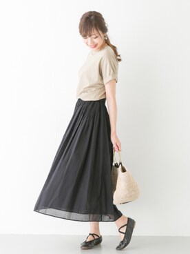 kawanoさん（レディース・164cm）の夏コーディネート