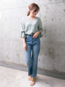 kawanoさん（レディース・164cm）の夏コーディネート