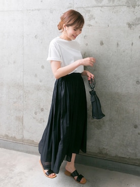 kawanoさん（レディース・164cm）の夏コーディネート