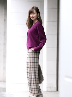 kawanoさん（レディース・164cm）の秋コーディネート