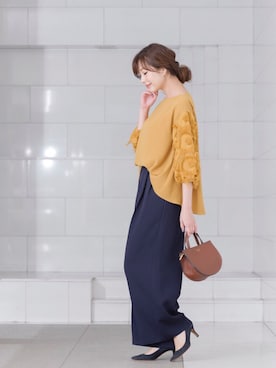 kawanoさん（レディース・164cm）の春コーディネート