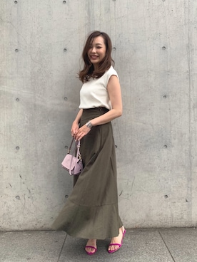 kawanoさん(レディース・164cm)の春コーディネート