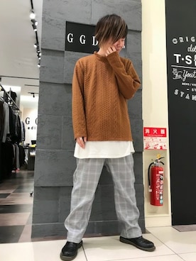 GGD edition あべの店さん（メンズ・175cm）の冬コーディネート