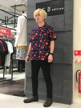 GGD edition あべの店さん（メンズ・175cm）の夏コーディネート