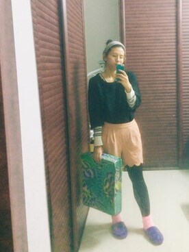 「MONKI（モンキ）のアイテム（その他）」を使った、然，さん（レディース・165cm）の冬コーディネート