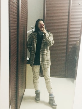 「FOREVER 21（フォーエバー トゥエンティーワン）のアイテム（フォーマルスーツ/小物）」を使った、然，さん（レディース・165cm）の春コーディネート