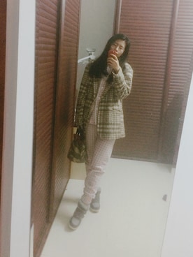 「FOREVER 21（フォーエバー トゥエンティーワン）のアイテム（フォーマルスーツ/小物）」を使った、然，さん（レディース・165cm）の春コーディネート