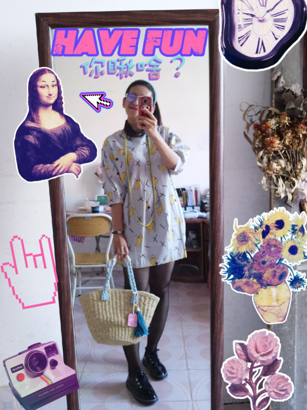「oversize」｜「no brandのアイテム（ワンピース、グレー系）」を使った、然，さん（レディース・165cm）の秋コーディネートの1枚目の写真