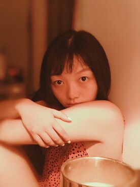 「アイテム（つなぎ/オールインワン、レッド系）」を使った、无垠214さん（レディース・158cm）の夏コーディネート