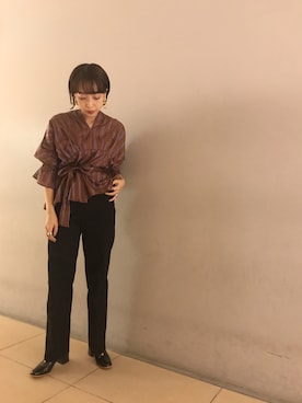 岩田里穂さんのコーディネート