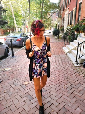 「romper」｜Bekahさん（レディース・165cm）の秋コーディネート