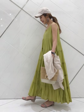 SAKI.さん（レディース・161cm）の春コーディネート