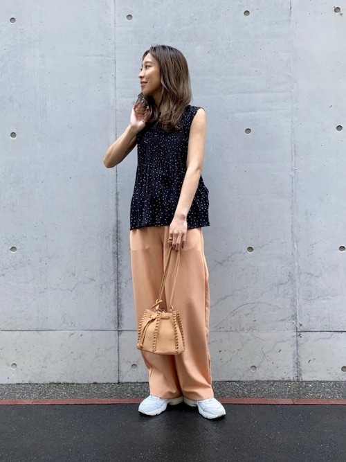 Wide straight slacks / ワイドストレートスラックス