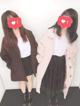 「通販」｜ささん（レディース・154cm）の冬コーディネート