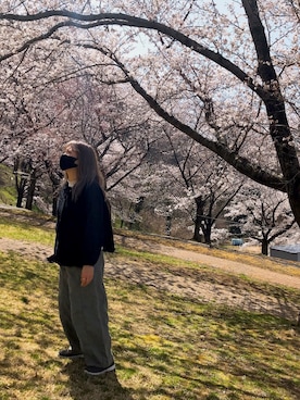 「Kaepa（ケイパ）のアイテム」を使った、yoandmiaさん（レディース・165cm）の春コーディネート