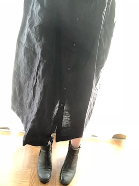 「IDEE（イデー）のアイテム（ワンピース/ドレス）」を使った、まつおさん（レディース・158cm）の秋コーディネート