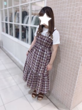 さきめろさん（レディース・160cm）の春コーディネート