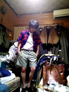 こんがり棒さん（メンズ・167cm）の夏コーディネート