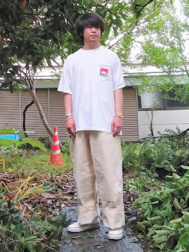 Tシャツ カットソーを使った マルボロ の人気ファッションコーディネート Wear