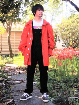 ジャケット アウター オレンジ系 を使ったメンズ人気ファッションコーディネート Wear