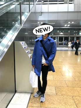 shinさん(メンズ・175cm)の春コーディネート