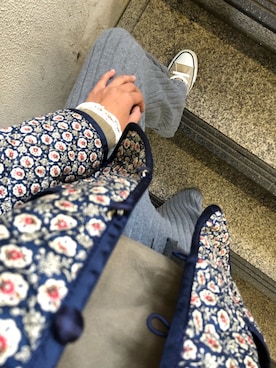 「聖林公司（セイリンコウシ）のアイテム」を使った、marinosukeさん（レディース・157cm）の秋コーディネート