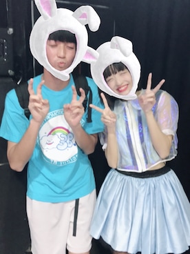 めりざおに子さんのコーディネート