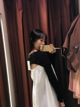 「衬衣」｜LaetitiaGさん（レディース・170cm）の冬コーディネート