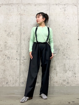 azusaofficialさん（レディース・157cm）の春コーディネート