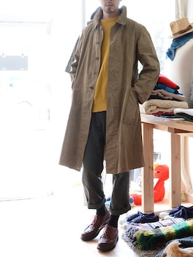 「MAYO SPRUCE（メイヨスプルース）のアイテム」を使った、FUNS_FUKUSHIMAさん（メンズ・171cm）の冬コーディネート