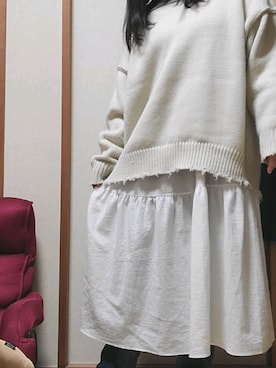 「花見コーデ」｜「アイテム（ワンピース）」を使った、mapleさん（レディース・160cm）の春コーディネート