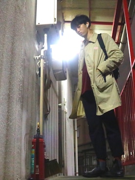 ぐりのかいぬしさん（メンズ・178cm）の秋コーディネート