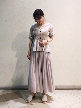 EYEさん（レディース・160cm）の夏コーディネート