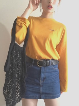 「アイテム（ピアス（両耳用））」を使った、anさん（レディース・162cm・20代）の秋コーディネート