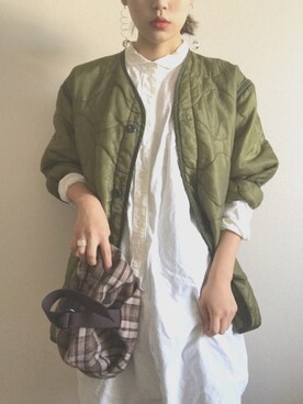 「アイテム（ピアス（両耳用））」を使った、anさん（レディース・162cm・20代）の秋コーディネート