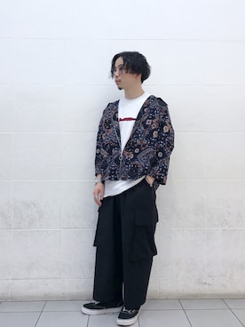 YU ITOさん（メンズ・166cm）の春コーディネート