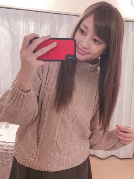 菊地亜美さん（レディース・165cm）の秋コーディネート