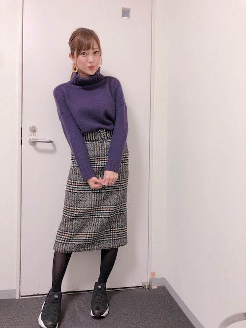 タートルふわっとタッチニット（ニット/セーター）｜titivate