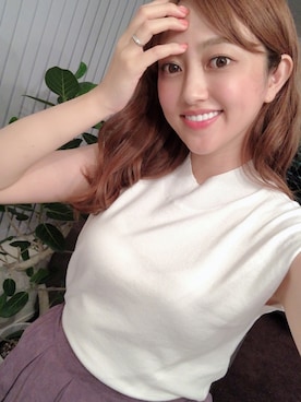 菊地亜美さん（レディース・165cm）の夏コーディネート