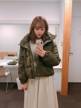 菊地亜美さん(レディース・165cm)の冬コーディネート