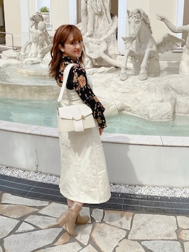 菊地亜美さん（レディース・165cm）の春コーディネート