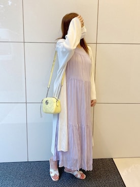 菊地亜美さん(レディース・165cm)の夏コーディネート