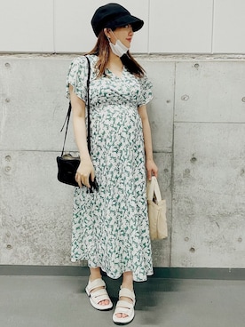 菊地亜美さん（レディース・165cm）の夏コーディネート