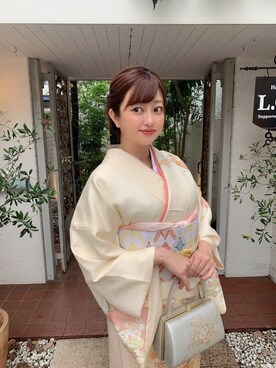 お宮参り のレディース人気ファッションコーディネート 髪型 ロングヘアー Wear