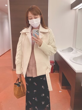 菊地亜美さん（レディース・165cm）の秋コーディネート