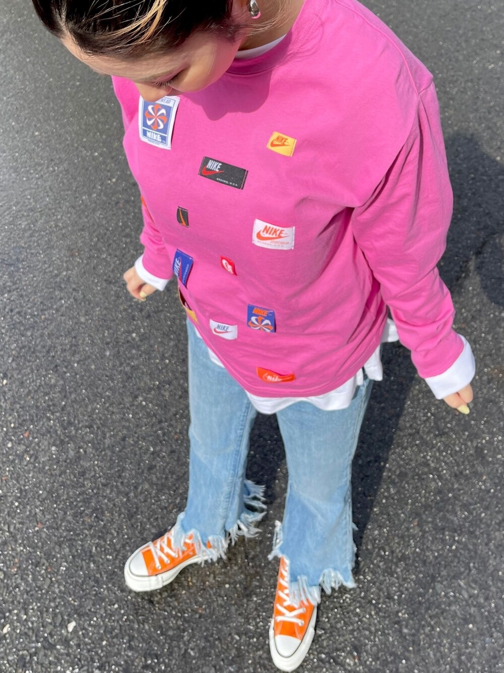 YUMA｜NIKEのTシャツ/カットソーを使ったコーディネート WEAR