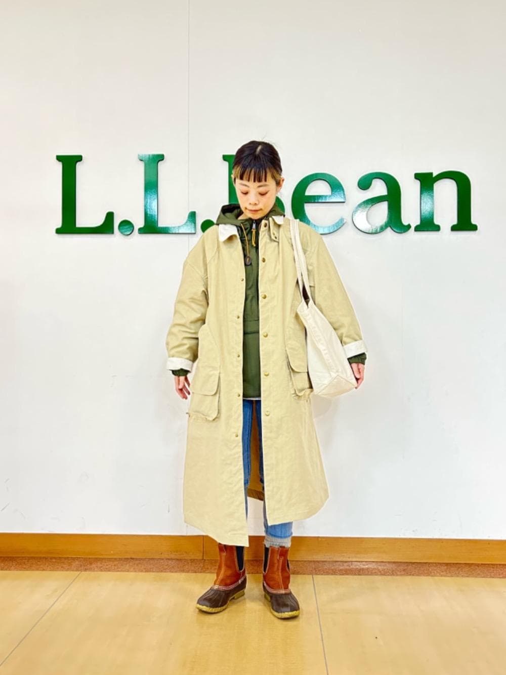 llbeansatou(L.L.Bean 高松店)｜L.L.Beanのナイロンジャケットを使った 