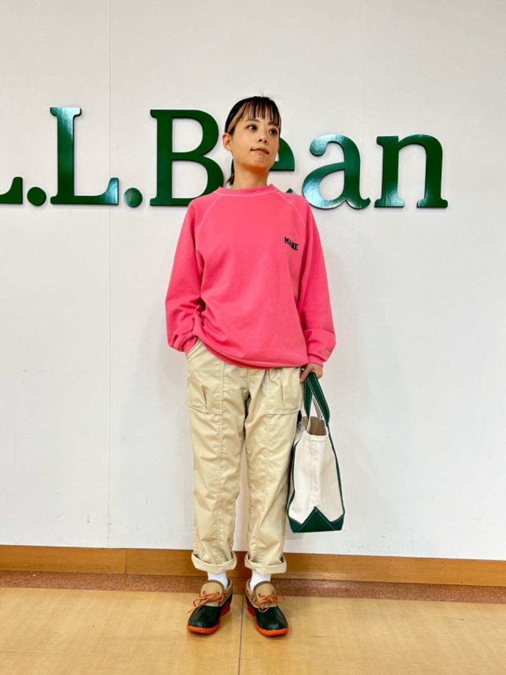 llbeansatou(L.L.Bean 高松店)｜L.L.Beanのトートバッグを使ったコーディネート - WEAR